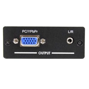 StarTech.com Adaptador Conversor Audio y Vídeo HDMI a VGA HD15 o Vídeo Componente YPrPb - Convertidor 1080p StarTech.com Adaptador Conversor Audio y Vídeo HDMI a VGA HD15 o Vídeo Componente YPrPb – Convertidor 1080p