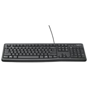 Logitech Keyboard K120 for Business teclado USB QWERTY Inglés Negro