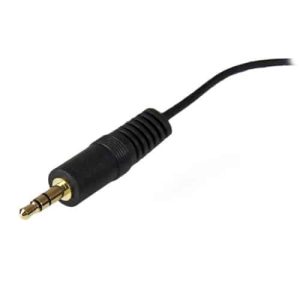 StarTech.com Cable de 3,6m Alargador Extensor de Audio Mini Jack 3,5mm Chapado en Oro para Auriculares – Macho a Hembra