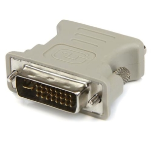 StarTech.com Adaptador Conversor DVI-I a VGA – DVI-I Macho – HD15 Hembra – Blanco