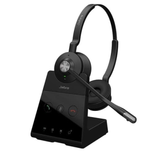 Reacondicionado | Jabra Engage 65 Stereo Auriculares Inalámbrico Diadema Oficina/Centro de llamadas Negro