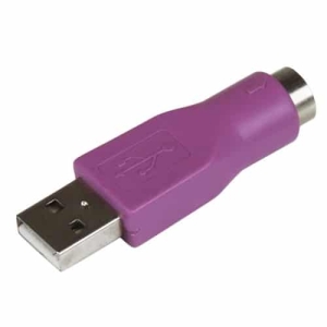 StarTech.com Adaptador Conversor PS/2 MiniDIN a USB para Teclado – PS/2 Hembra – USB A Macho