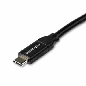 StarTech.com Cable de 2m USB-C a USB-C con capacidad para Entrega de Alimentación de 5A – USB TipoC – Cable de Carga USBC – USB 2.0