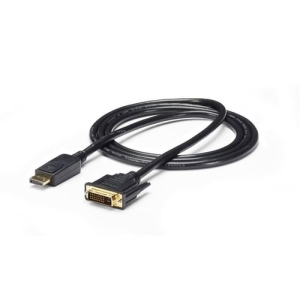 StarTech.com Cable 1,8m Adaptador de Vídeo DisplayPort a DVI – Conversor DP – Hasta 1920×1200 – Pasivo