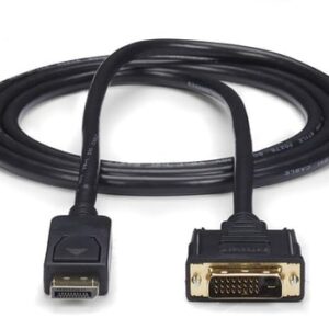 StarTech.com Cable 1,8m Adaptador de Vídeo DisplayPort a DVI – Conversor DP – Hasta 1920×1200 – Pasivo