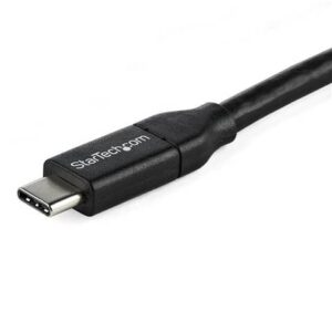 StarTech.com Cable de 1m USB-C a USB-C con capacidad para Entrega de Alimentación de 5A – USB TipoC – Cable de Carga USBC – USB 2.0