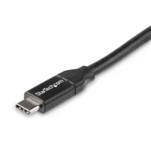 StarTech.com Cable de 50cm USB-C a USB-C con capacidad para Entrega de Alimentación de 5A – USB TipoC – Cable de Carga USBC – USB 2.0