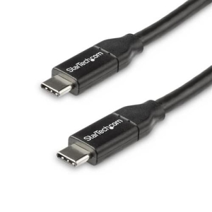 StarTech.com Cable de 50cm USB-C a USB-C con capacidad para Entrega de Alimentación de 5A – USB TipoC – Cable de Carga USBC – USB 2.0