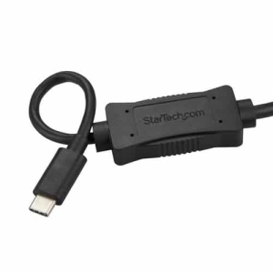 StarTech.com Cable de 1m Adaptador USB-C a eSATA – Cable Conversor USB Tipo C a eSATA – USB 3.0