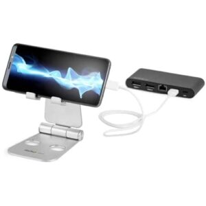 StarTech.com Base para Móvil y Tablet - Soporte Plegable Universal para Dispositivos Móviles - Base Plegable Ergonómica Portátil para Sobremesa, para Dispositivos de 4 a 13 Pulgadas StarTech.com Base para Móvil y Tablet – Soporte Plegable Universal para Dispositivos Móviles – Base Plegable Ergonómica Portátil para Sobremesa, para Dispositivos de 4 a 13 Pulgadas