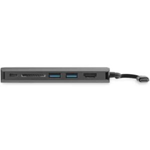 StarTech.com Adaptador Multipuertos con HDMI – 4K – Mac / Windows – Lector de Tarjetas SD – Hub USB C a USB 3.0 – 2x USB-A 1x USB-C PD 3.0 – Versión actualizada del DKT30CSDHPD