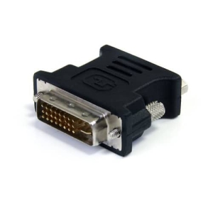 StarTech.com Adaptador Conversor DVI-I a VGA – DVI-I Macho – HD15 Hembra – Negro