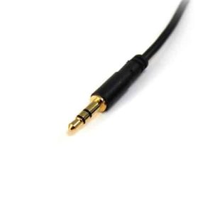 StarTech.com Cable de 3m Delgado de Audio Estéreo de 3,5mm – Macho a Macho