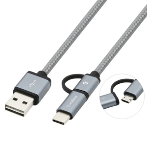CABLE MULTIUSB MICRO/C GRIS