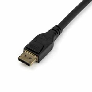 StarTech.com Cable de 5m DisplayPort 1.4 con Certificación VESA – 8K 60Hz HBR3 HDR – Cable DP Super UHD – Cable Delgado DP 1.4 Ultra HD de 4K a 120Hz