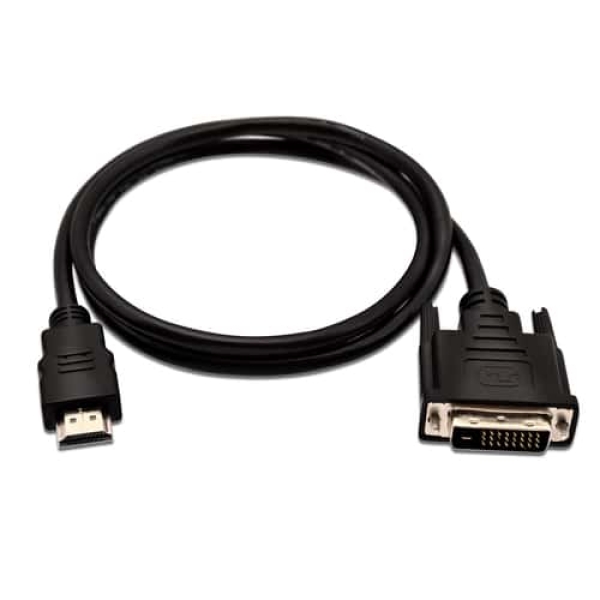 V7 HDMI (m) de 1 m a DVI-D dual-link (m) – Color negro