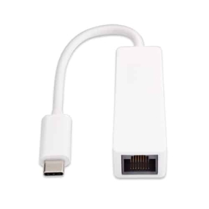 V7 Adaptador USB-C (m) a Ethernet (h) color blanco