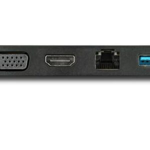 StarTech.com Adaptador Multipuertos USB-C 4K con HDMI, VGA, Ethernet Gigabit y USB 3.0 - Mini Docking Station USB Tipo C de Viajes a HDMI de 4K o VGA 1080p - Replicador de Puertos USBC Ethernet Gigabit y USB 3.0 - Mini Docking Station USB Tipo C de Viajes a HDMI de 4K o VGA 1080p - Replicador de Puertos USBC