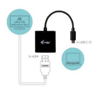 i-tec USB-C HDMI Adapter 4K/60 Hz i-tec USB-C HDMI Adapter 4K/60 Hz