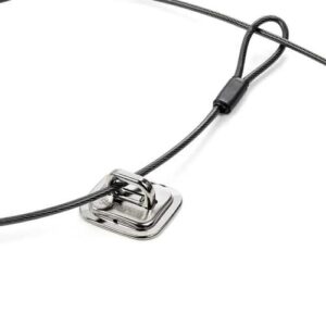 StarTech.com Ancla para Cable con Candado – en Aleación de Zinc – Punto de Anclaje para Ordenador Portátil
