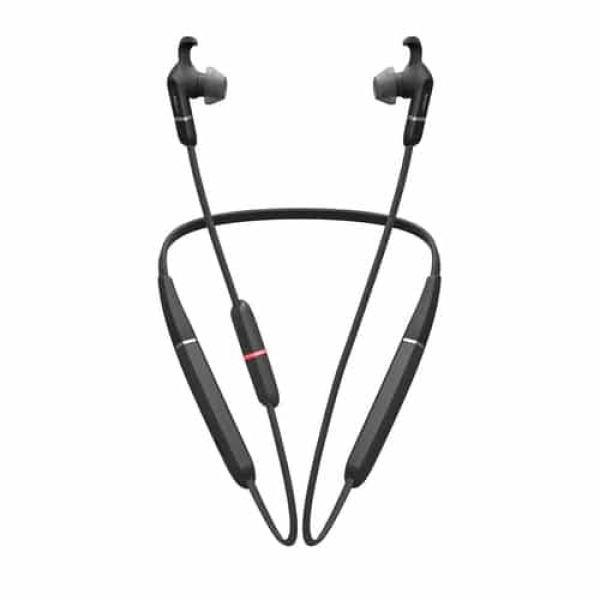 Jabra Evolve 65e MS & Link 370 Auriculares Inalámbrico Banda para cuello Oficina/Centro de llamadas MicroUSB Bluetooth Negro