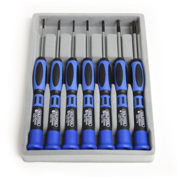 StarTech.com Juego Kit Set de Destornilladores de Precisión de 7 piezas- Torx Phillips Plano