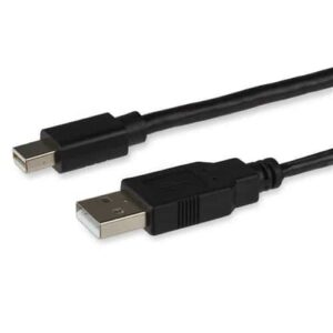 StarTech.com Adaptador Mini DisplayPort a DVI de Enlace Doble – Alimentado por USB – Negro