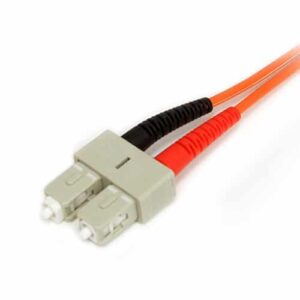 StarTech.com Cable de 3m Patch de Fibra Óptica Dúplex Multimodo 62,5/125 LC a SC
