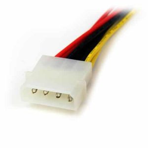 StarTech.com Adaptador Cable Divisor Molex 4 Pines a SATA – 2x Hembra SATA y 1x Macho LP4