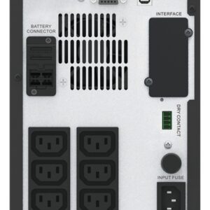 APC Easy UPS SMV Línea interactiva 1 kVA 700 W 6 salidas AC