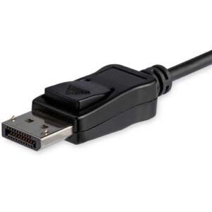 StarTech.com CDP2DP146B adaptador de cable de vídeo 1,8 m USB Tipo C DisplayPort Negro StarTech.com CDP2DP146B adaptador de cable de vídeo 1,8 m USB Tipo C DisplayPort Negro
