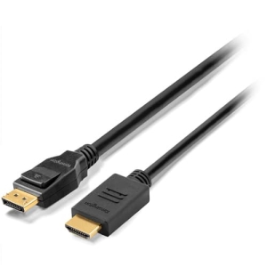 Kensington Cable unidireccional pasivo DisplayPort 1.2 (M) a HDMI (M), 1,8 m