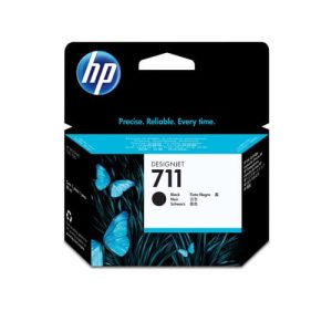 HP Cartucho de tina DesignJet 711 negro de 80 ml