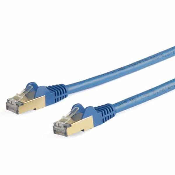 StarTech.com Cable de 7m de Red Ethernet CAT6a Azul RJ45 STP