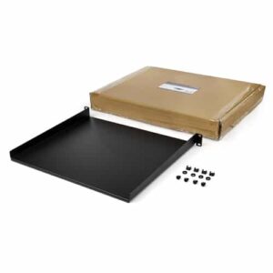 StarTech.com Estante Cantilever de 1U para Rack – de 16 Pulgadas de Profundidad – Bandeja Voladiza para Rack