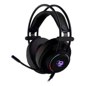 AURICULAR + MIC DEEP GAMING DEEP LIGHTING JACK BLACK Deep Gaming DeepLighting Auriculares Alámbrico Diadema Juego Negro