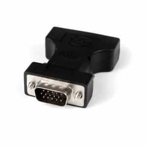 StarTech.com Adaptador Conversor DVI-I a VGA - DVI-I Hembra - HD15 Macho - Negro StarTech.com Adaptador Conversor DVI-I a VGA – DVI-I Hembra – HD15 Macho – Negro