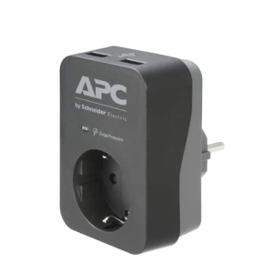 APC PME1WU2B-GR limitador de tensión Negro