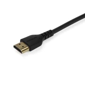 StarTech.com Cable de 2m HDMI 2.0 Certificado Premium de alta velocidad con Ethernet – Durable – UHD 4K 60Hz – con Fibra de Aramida – HDMI 2.0 – TPE – para Monitores, TV y Pantallas