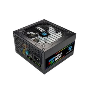 FUENTE DE ALIMENTACION ATX 600W COOLBOX DEEP ENERGY RGB PFC ACTIVO 80+ BRONZE Deep Gaming DeepEnergy RGB600 unidad de fuente de alimentación 600 W 20+4 pin ATX ATX Negro