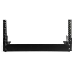 StarTech.com Rack 4U de 19″ de Marco Abierto para Sobremesa con 2 Columnas – Rack para Equipos de Ordenador, AV o de Datos con Capacidad de Carga de 30kg – con Tuercas/Tornillos Enjaulados