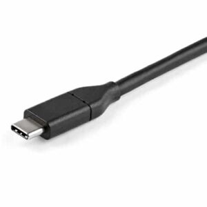 StarTech.com Cable de 1m USB C a DisplayPort 1.2 de 4K a 60Hz - Cable Adaptador de Vídeo Bidireccional DP a USB-C o USB-C a DP Reversible - HBR2/HDR - Cable de Monitor USB tipo C/TB3 StarTech.com Cable de 1m USB C a DisplayPort 1.2 de 4K a 60Hz – Cable Adaptador de Vídeo Bidireccional DP a USB-C o USB-C a DP Reversible – HBR2/HDR – Cable de Monitor USB tipo C/TB3