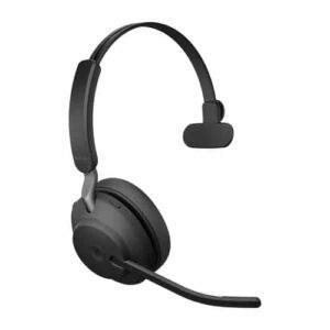 Jabra Evolve2 65, MS Mono Auriculares Inalámbrico Diadema Oficina/Centro de llamadas USB tipo A Bluetooth Negro Jabra Evolve2 65, MS Mono Auriculares Inalámbrico Diadema Oficina/Centro de llamadas USB tipo A Bluetooth Negro
