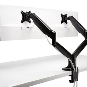 Kensington Brazo doble de monitor SmartFit® ajustable en altura con un toque Kensington Brazo doble de monitor SmartFit® ajustable en altura con un toque