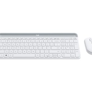 Logitech MK470 teclado Ratón incluido USB Español Blanco Reacondicionado | Logitech MK470 teclado Ratón incluido USB Español Blanco