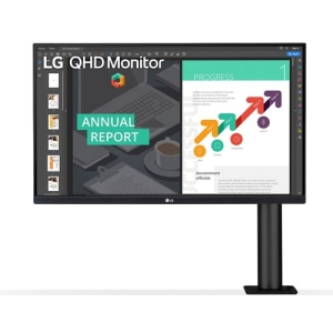 Reacondicionado | LG 27QN880-B LED display 68,6 cm (27″) 2560 x 1440 Pixeles Quad HD LCD Negro