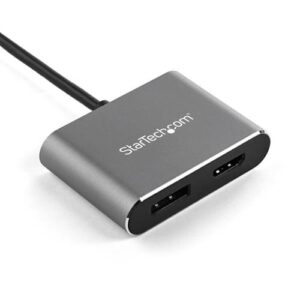 StarTech.com Adaptador de Vídeo Multipuertos USB-C – HDMI o DisplayPort – 4K de 60Hz