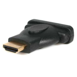 StarTech.com Adaptador HDMI a DVI – DVI-D Hembra – HDMI Macho – Conversor – Negro