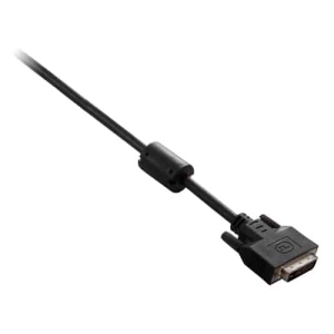 V7 Cable negro de vídeo con conector DVI-D macho a DVI-D macho 3m 10ft