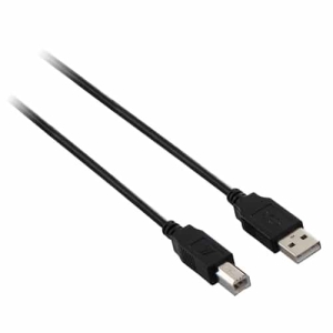 V7 Cable USB 2.0 USB de A a B (m/m) negro 5 m